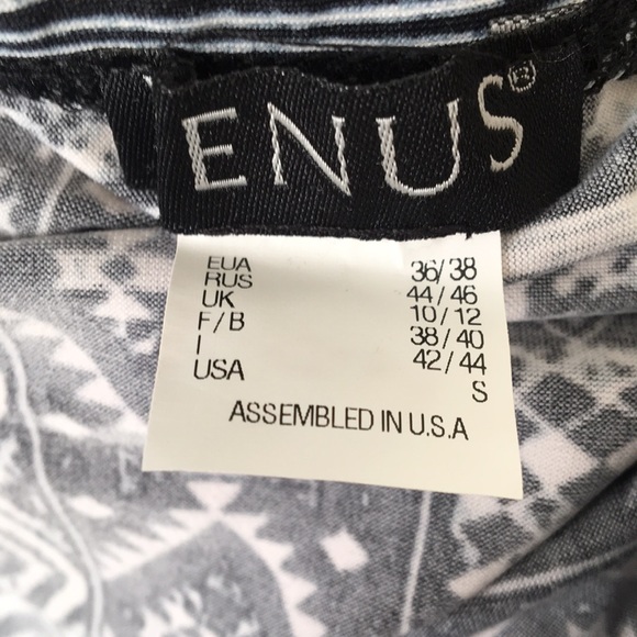 Women's Venus Long Fringe Multicolored Skirt Size S - Picture 5 of 6